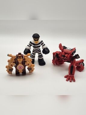 Transformers Robot Heroes Figure Lot of 3 Hasbro